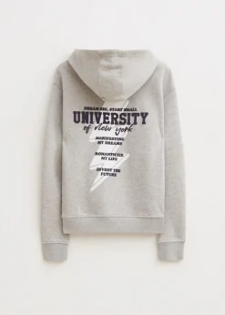 Sweaters En Hoodies<The Sting Back to school hoodie grijs gemêleerd