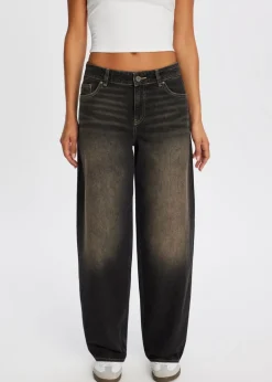 Jeans<The Sting Balloon jeans zwart, used light