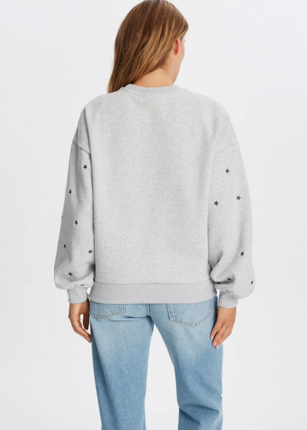Sweaters En Hoodies<The Sting Balloon sweater grijs, licht melee