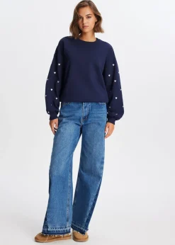 Sweaters En Hoodies<The Sting Balloon sweater donkerblauw