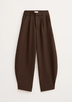 Broeken<The Sting Barrel broek donkerbruin