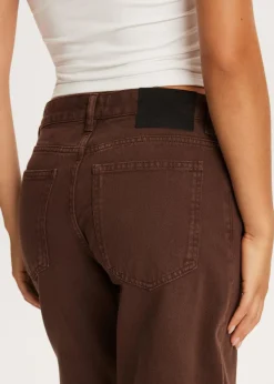 Jeans<The Sting Barrel jeans bruin gem&ecirc;leerd
