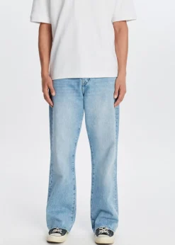 Jeans<The Sting Barry loose fit jeans blauw, used middle