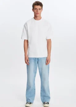 Jeans<The Sting Barry loose fit jeans blauw, used middle