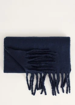 Sjaals<The Sting Basic sjaal donkerblauw