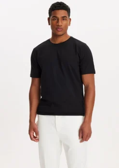 Basics|T-Shirts<The Sting Basic t-shirt zwart