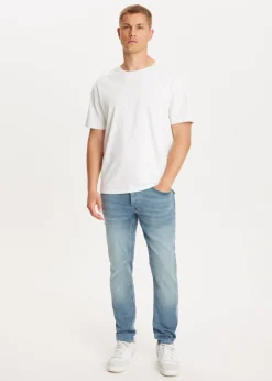 Jeans<The Sting Blake slim sweat jeans dusty blue
