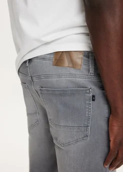 Jeans<The Sting Blake slim sweat jeans grijs, used middle