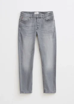 Jeans<The Sting Blake slim sweat jeans grijs, used middle