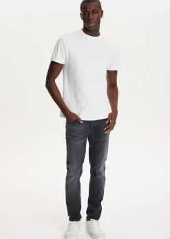 Jeans<The Sting Blake slim sweat jeans zwart, used dark