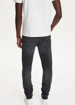 Jeans<The Sting Blake slim sweat jeans zwart, used dark