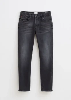 Jeans<The Sting Blake slim sweat jeans zwart, used dark
