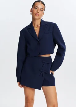 Blazers En Gilets<The Sting Blazer met strassdetails donkerblauw
