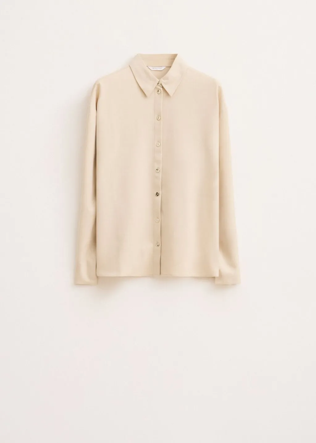 Blouses<The Sting Blouse met knoopdetail lichtzand