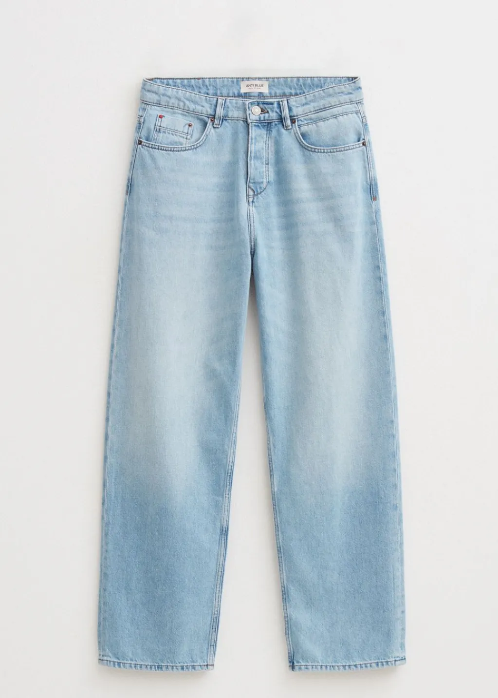 Jeans<The Sting Boaz wide leg jeans blauw, used light