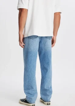 Jeans<The Sting Bob loose fit jeans blauw, used middle