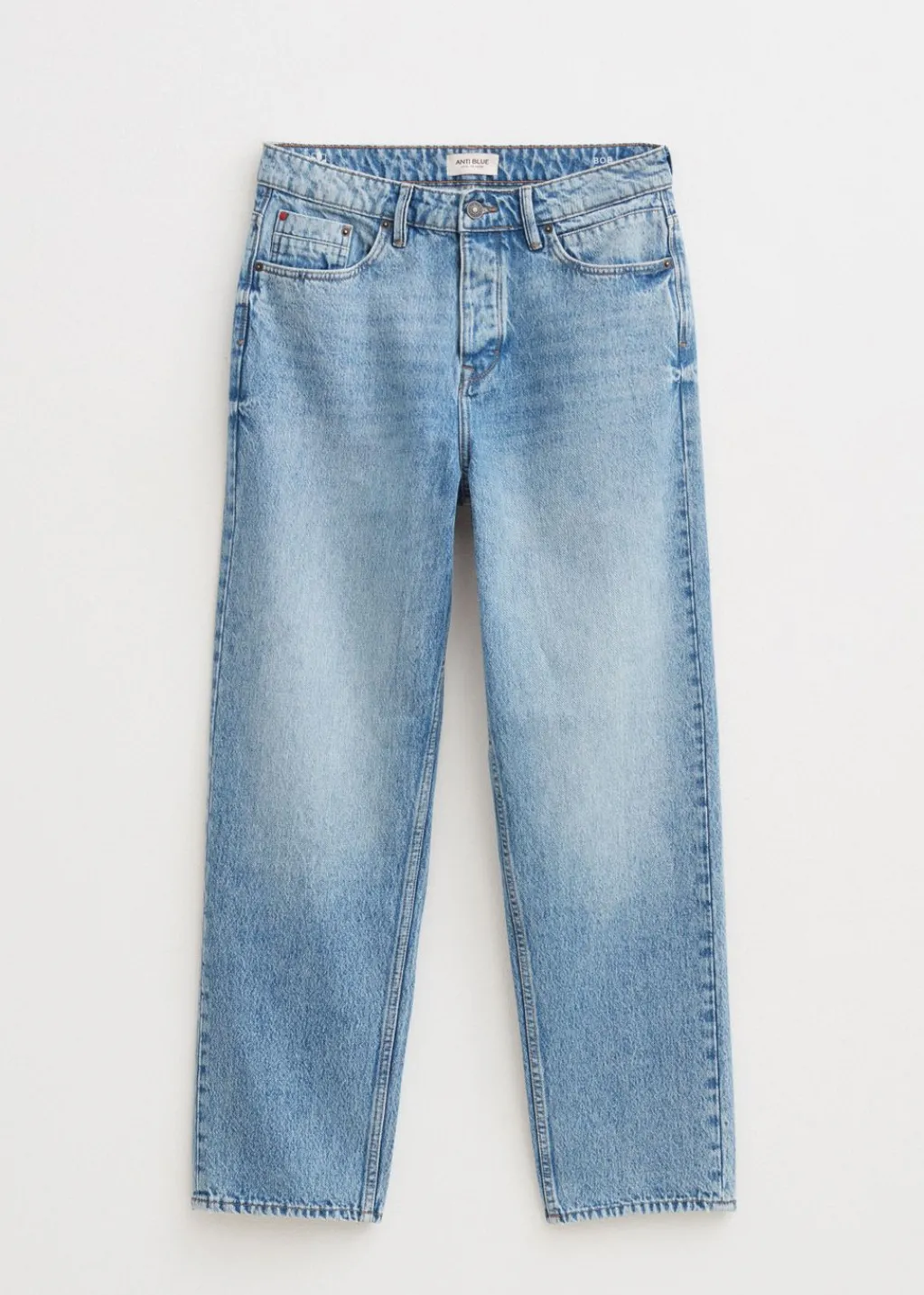 Jeans<The Sting Bob loose fit jeans blauw, used middle
