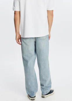 Jeans<The Sting Bob loose fit jeans blauw, used light
