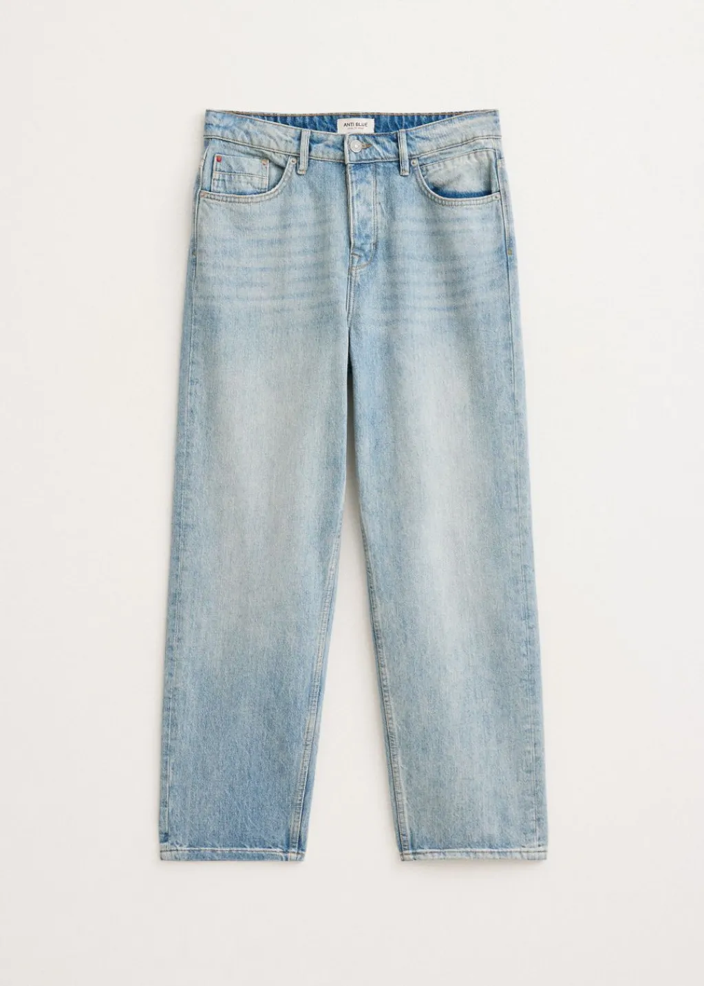 Jeans<The Sting Bob loose fit jeans blauw, used light