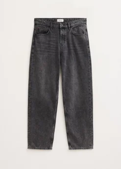 Jeans<The Sting Bob loose fit jeans zwart, used dark