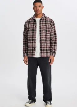 Overshirts<The Sting Bouclé overshirt met ruiten meerkleurig