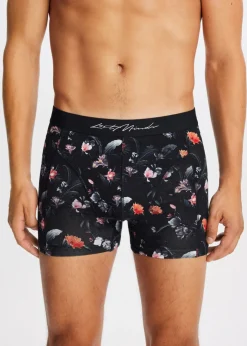 Ondergoed<The Sting Boxer met bloemen zwart