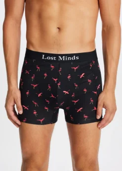 Ondergoed<The Sting Boxer met print flamingo rose