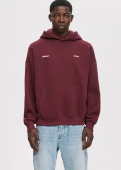 Sweaters En Hoodies<The Sting Boxy hoodie met backprint bordeaux