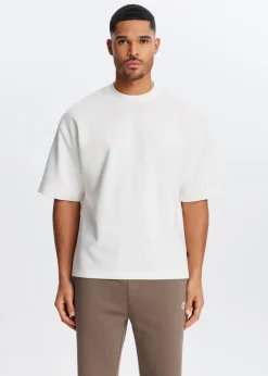 T-Shirts<The Sting Boxy T-shirt wit, off-white