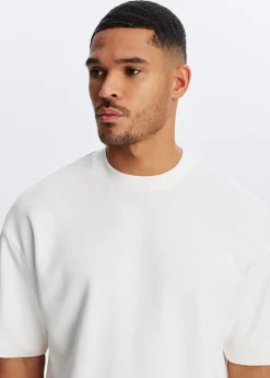 T-Shirts<The Sting Boxy T-shirt wit, off-white