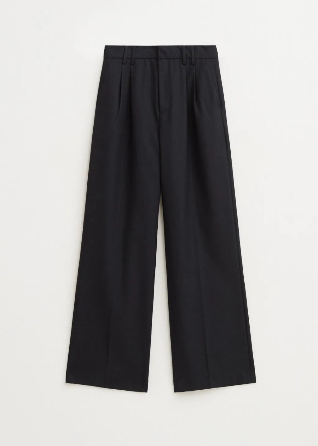 Broeken<The Sting Broek met melange look antraciet