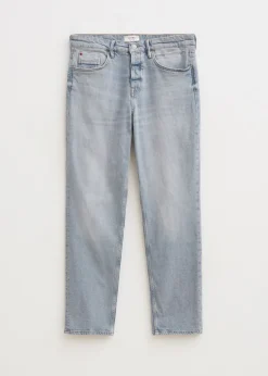 Jeans<The Sting Bruce relaxed tapered jeans blauw, ijs