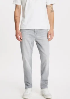 Jeans<The Sting Bruce relaxed tapered jeans grijs, used light