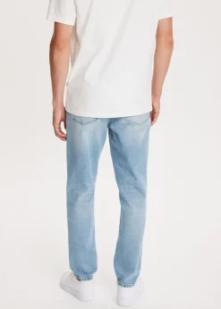 Jeans<The Sting Bruce relaxed tapered jeans blauw, used light