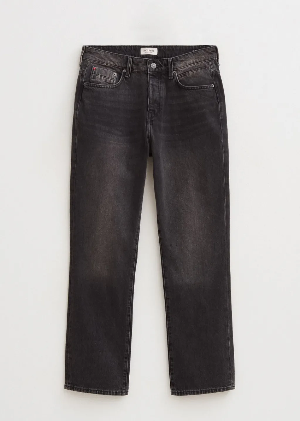 Jeans<The Sting Bruno straight leg jeans zwart, used dark