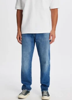 Jeans<The Sting Bruno straight leg jeans donkerblauw