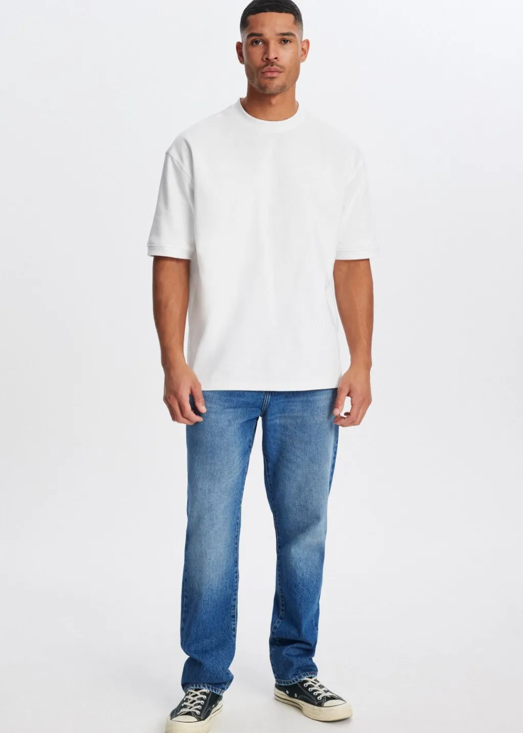 Jeans<The Sting Bruno straight leg jeans donkerblauw