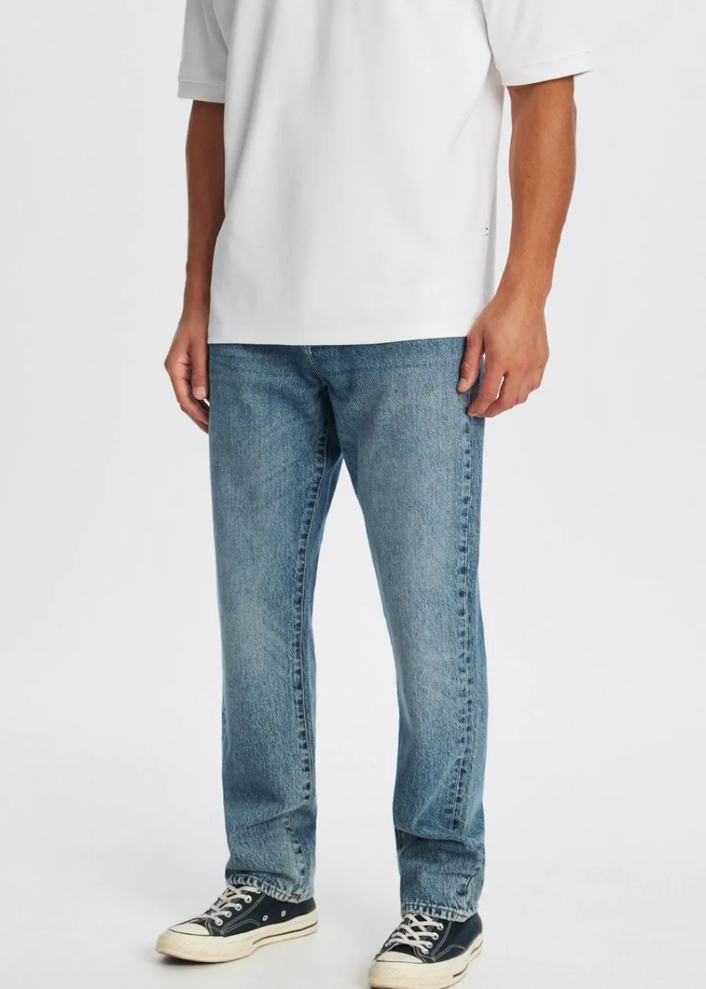 Jeans<The Sting Bruno straight leg jeans light old washed