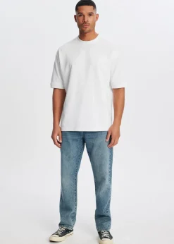 Jeans<The Sting Bruno straight leg jeans light old washed