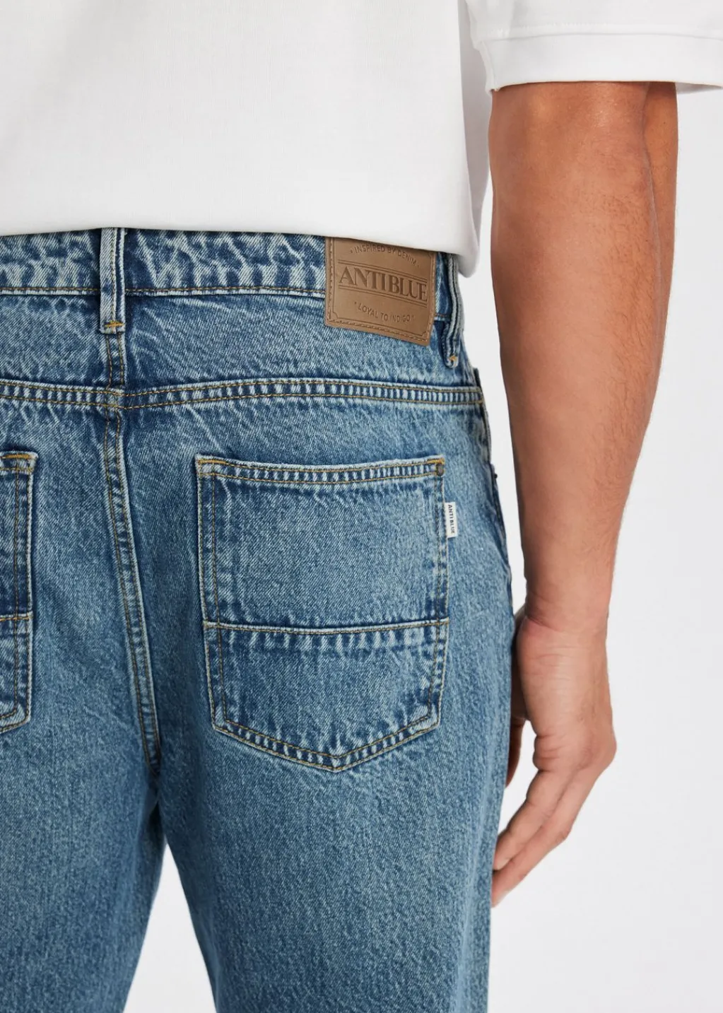 Jeans<The Sting Bruno straight leg jeans light old washed