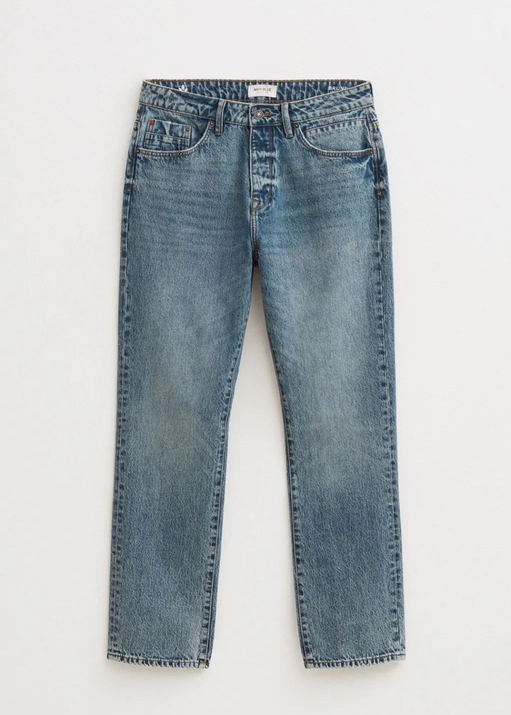 Jeans<The Sting Bruno straight leg jeans light old washed