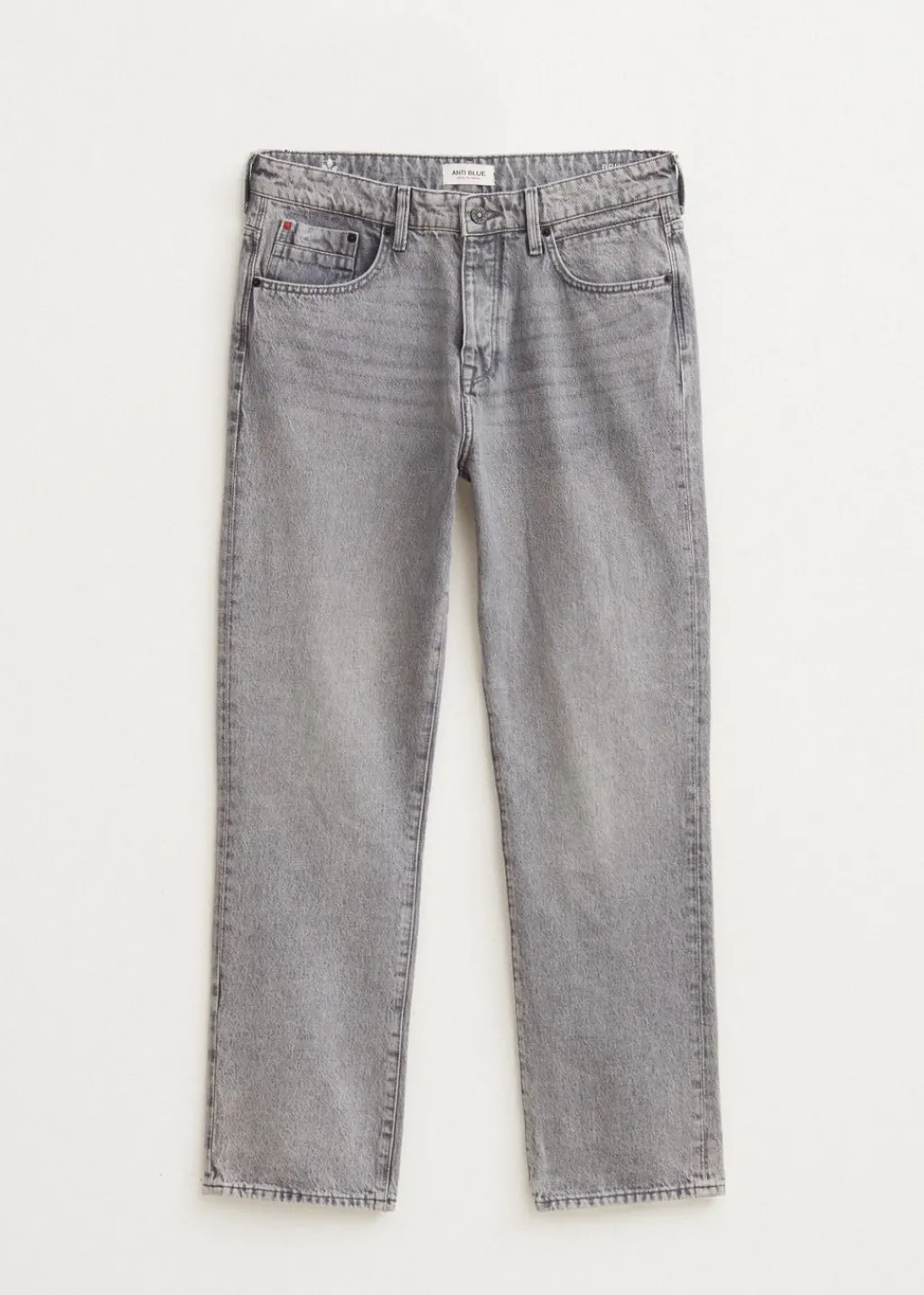 Jeans<The Sting Bruno straight leg jeans grijs, used light