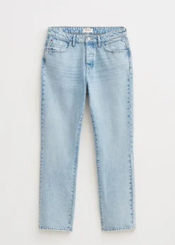 Jeans<The Sting Bruno straight leg jeans blauw, used light