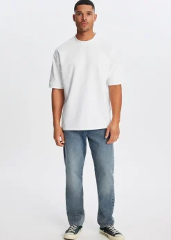Jeans<The Sting Bruno straight leg jeans dark old washed
