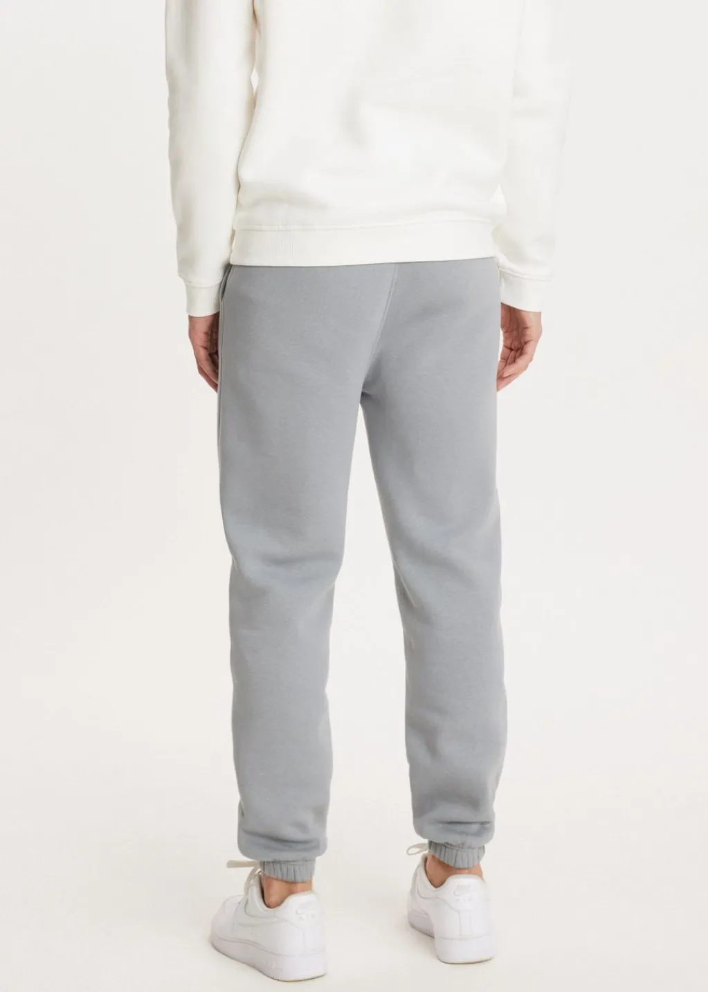Basics|Broeken<The Sting Brushed cuffed sweatpants blauw grijs