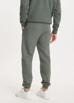 Basics|Broeken<The Sting Brushed cuffed sweatpants groen, olijf
