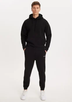 Basics|Broeken<The Sting Brushed cuffed sweatpants zwart