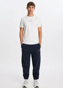 Basics|Broeken<The Sting Brushed cuffed sweatpants donkerblauw