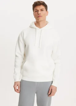 Basics|Sweaters En Hoodies<The Sting Brushed hoodie wit, off-white