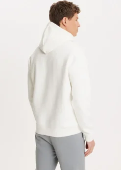 Basics|Sweaters En Hoodies<The Sting Brushed hoodie wit, off-white